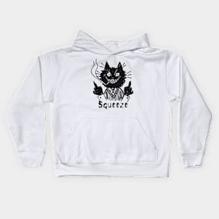 And the bad cat Thank Kids Hoodie